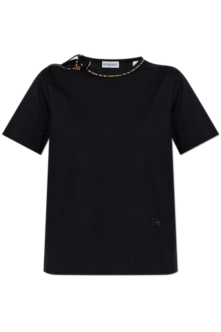 Burberry BLACK T-shirt ‘Frankie’ 1