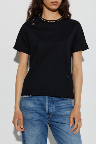 Burberry BLACK T-shirt ‘Frankie’ 3