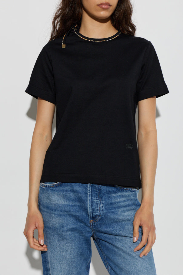 Burberry BLACK T-shirt ‘Frankie’ 3