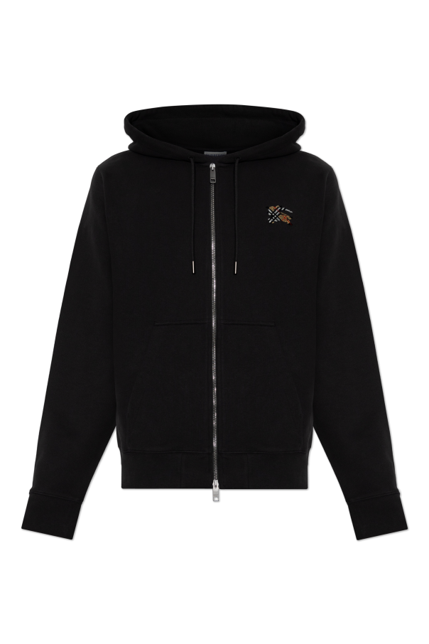 Burberry BLACK ‘Scott’ sweatshirt 1
