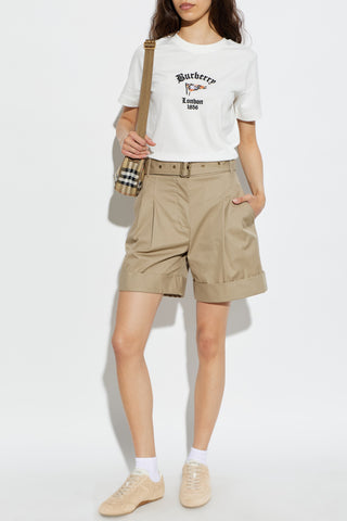 Burberry WHITE Frankie’ T-shirt 2