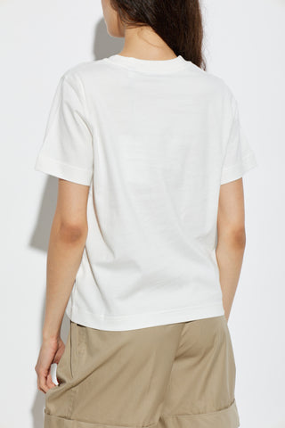 Burberry WHITE Frankie’ T-shirt 4