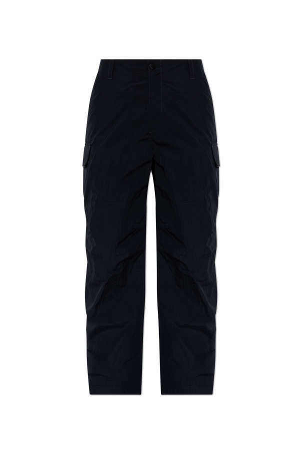 Burberry NAVY BLUE ‘Sidcot’ trousers 1