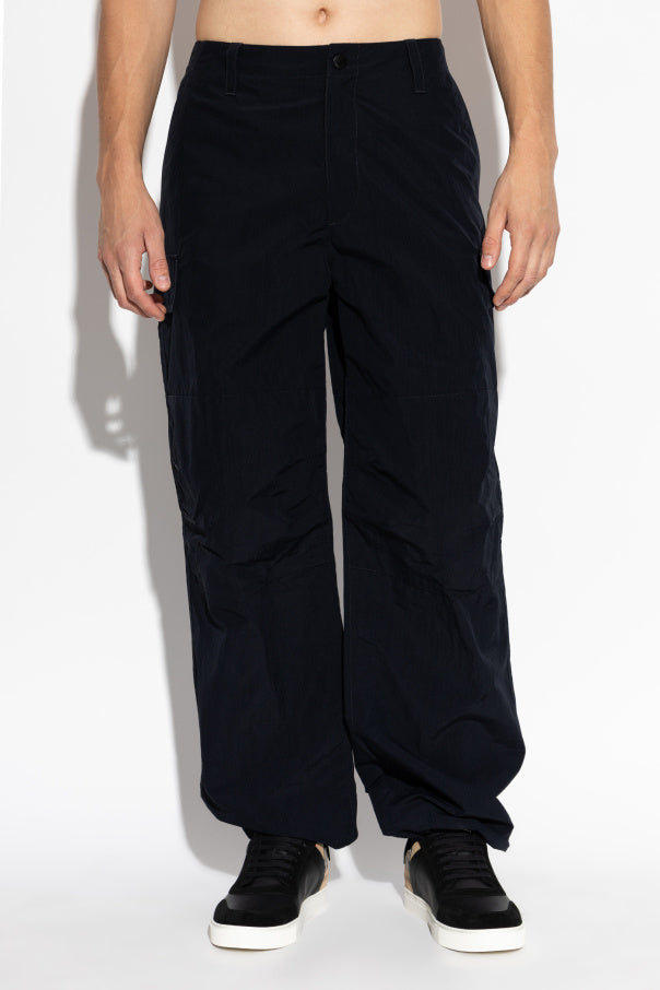 Burberry NAVY BLUE ‘Sidcot’ trousers 3