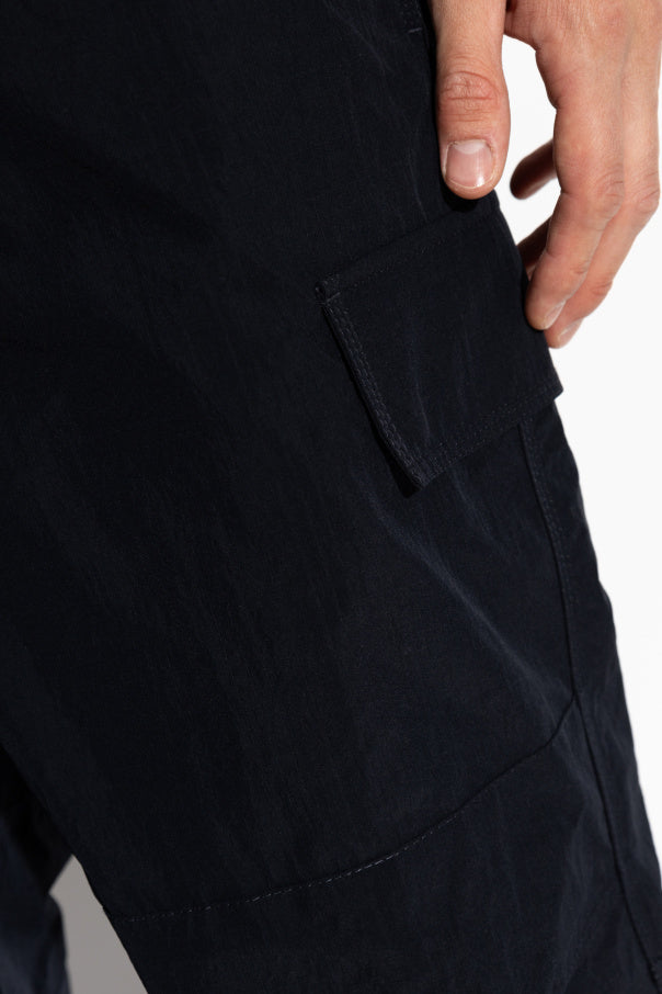 Burberry NAVY BLUE ‘Sidcot’ trousers 5