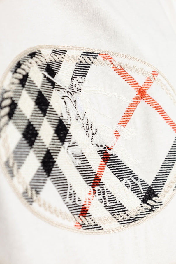 Burberry WHITE T-shirt 'Ryan' 5