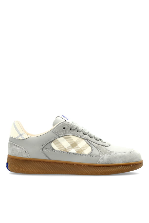 Burberry GREY ‘Low Top’ sports shoes 1