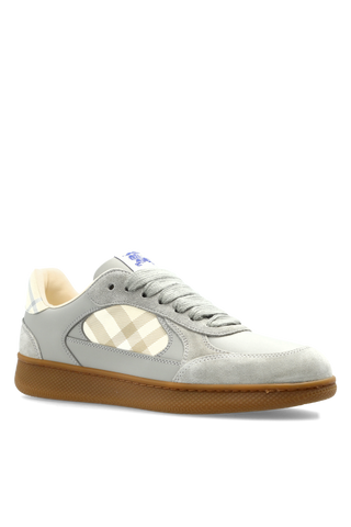 Burberry GREY ‘Low Top’ sports shoes 4