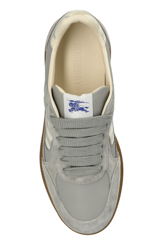 Burberry GREY ‘Low Top’ sports shoes 6