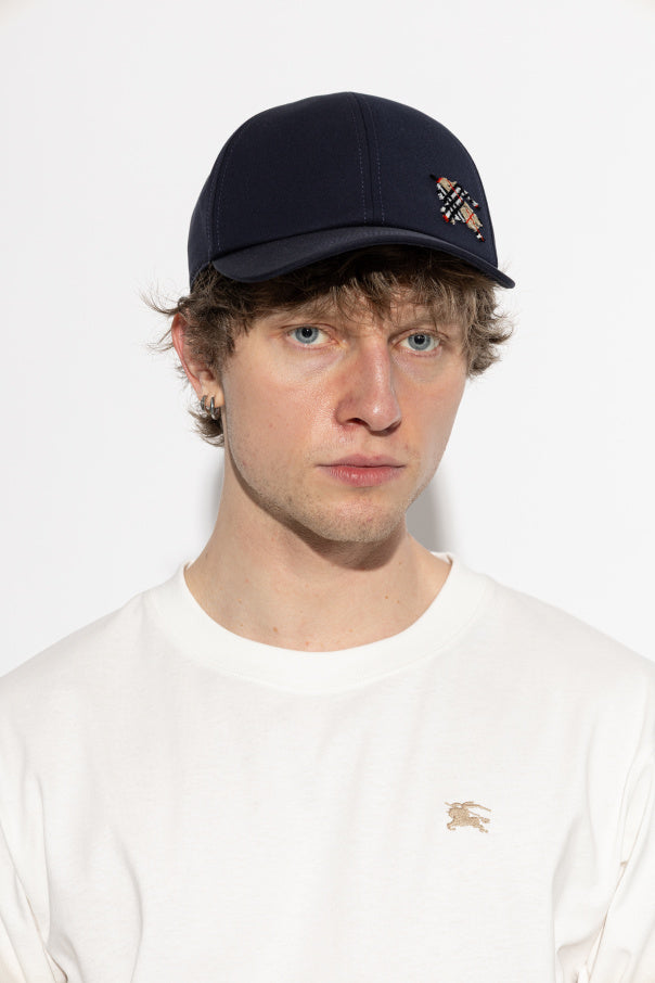 Burberry NAVY BLUE Baseball cap 2