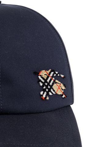 Burberry NAVY BLUE Baseball cap 4