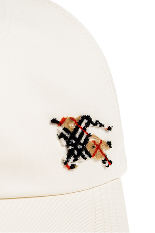 Burberry cream Baseball cap 4
