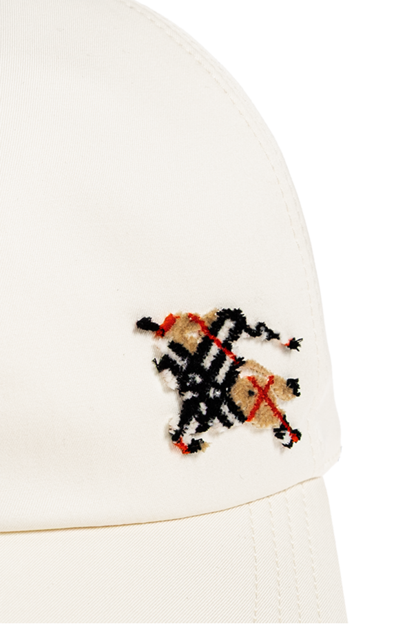 Burberry cream Baseball cap 4