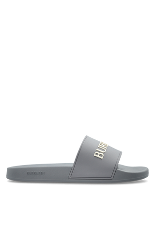 Burberry GREY ‘Furley’ slides 1