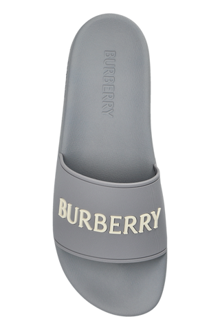 Burberry GREY ‘Furley’ slides 6