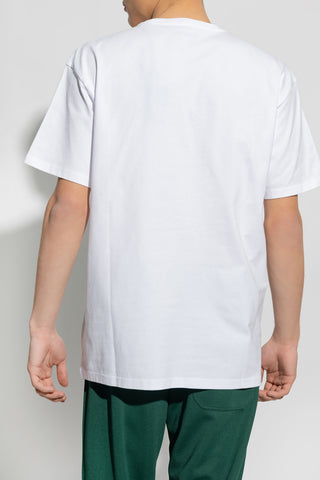 Carhartt WIP WHITE T-shirt with logo 4