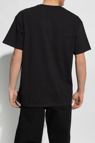 Carhartt WIP BLACK T-shirt with logo 4