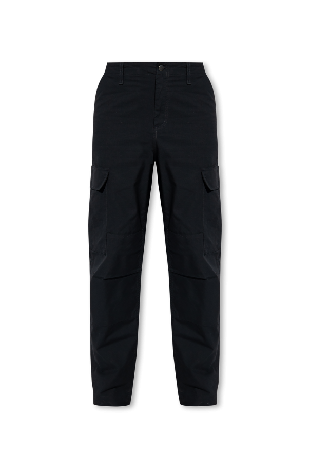 Carhartt WIP BLACK Cargo trousers 1