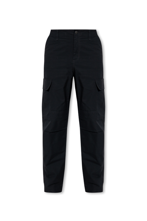 Carhartt WIP BLACK Cargo trousers 1