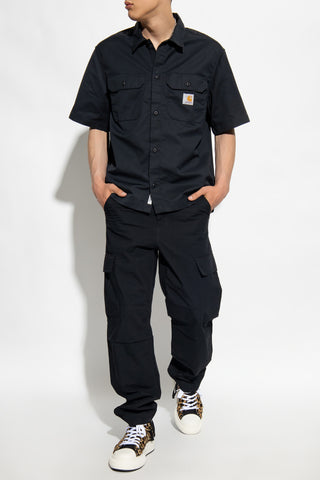 Carhartt WIP BLACK Cargo trousers 2