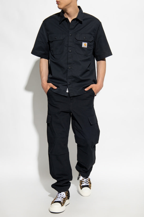 Carhartt WIP BLACK Cargo trousers 2