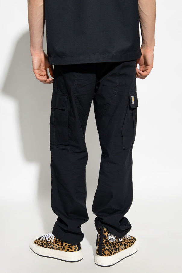 Carhartt WIP BLACK Cargo trousers 4