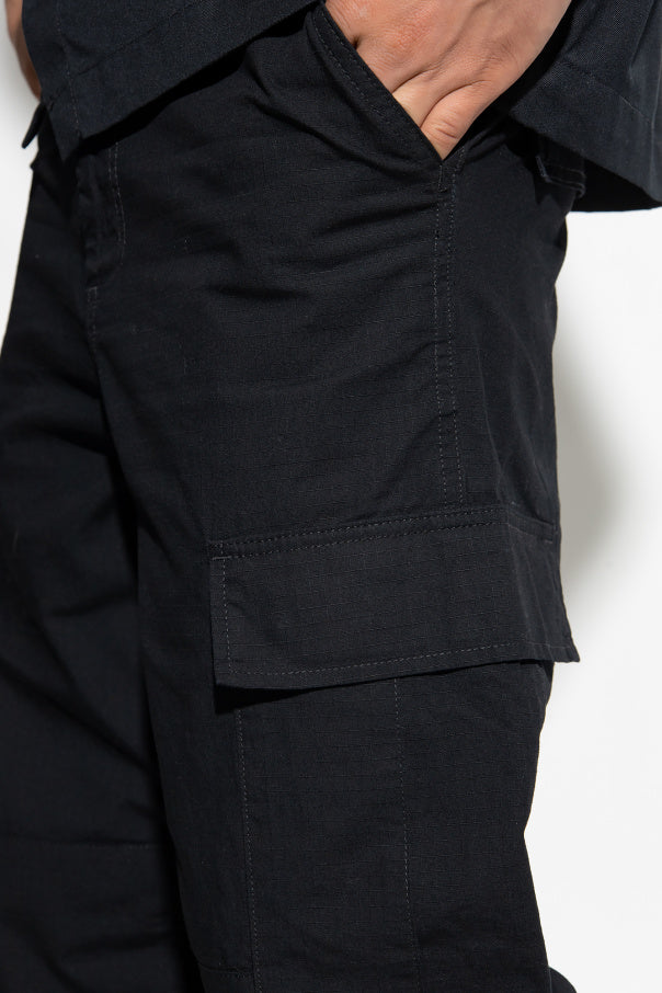Carhartt WIP BLACK Cargo trousers 5