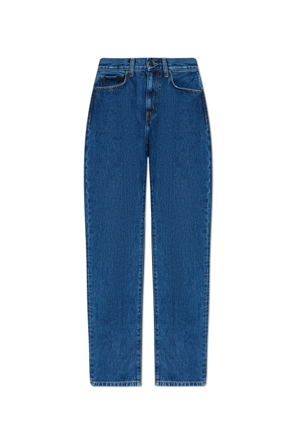 Carhartt WIP BLUE Jeans with slightly tapered legs 1