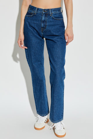 Carhartt WIP BLUE Jeans with slightly tapered legs 3