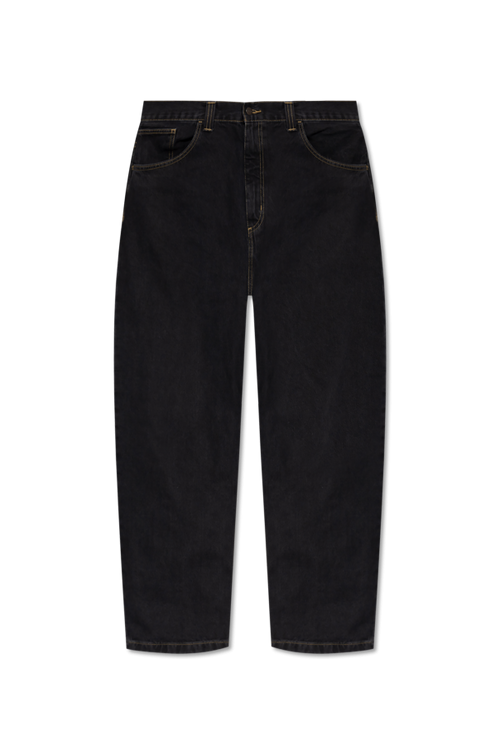 Carhartt WIP BLACK Wide-leg jeans 1