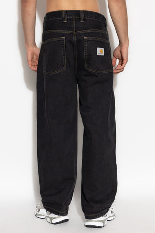 Carhartt WIP BLACK Wide-leg jeans 4