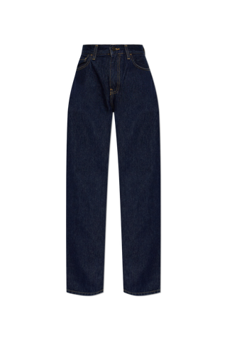 Carhartt WIP NAVY BLUE "Smith" straight jeans 1