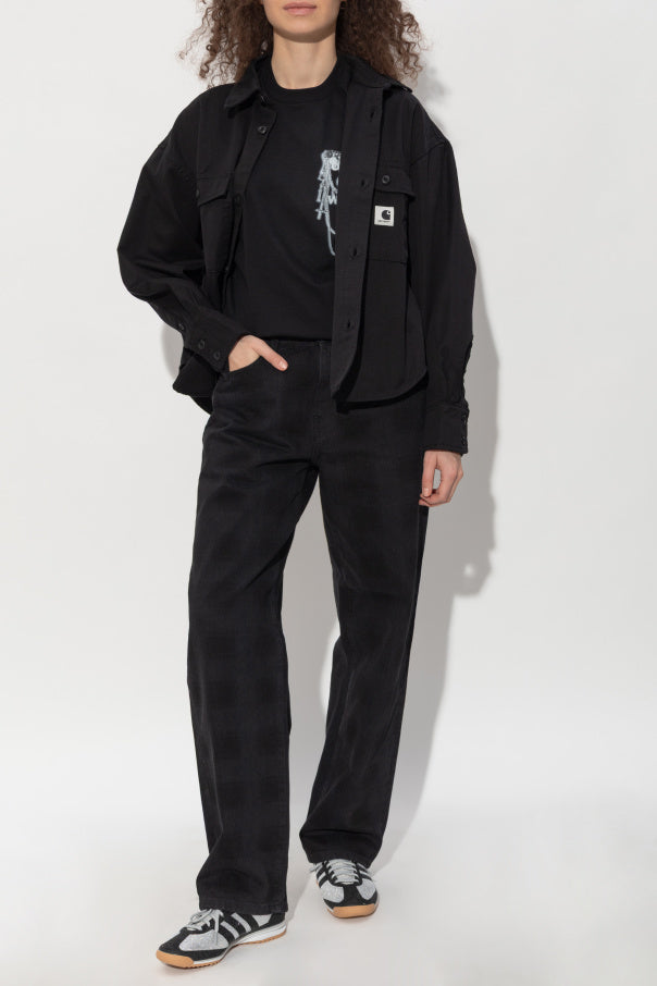 Carhartt WIP BLACK "Bradford" jeans 2