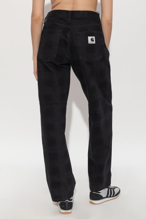 Carhartt WIP BLACK "Bradford" jeans 4