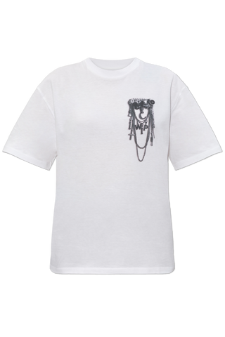 Carhartt WIP WHITE T-shirt with print 1