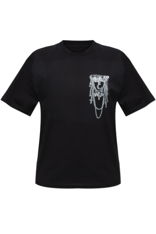 Carhartt WIP BLACK Printed T-shirt 1