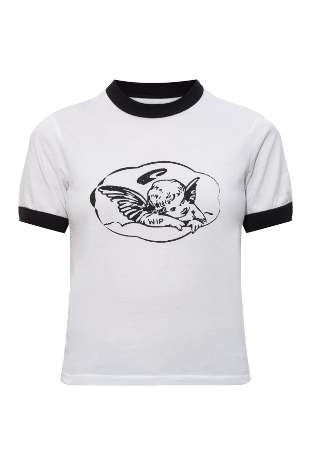 Carhartt WIP WHITE T-shirt with print 1