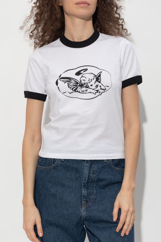 Carhartt WIP WHITE T-shirt with print 3