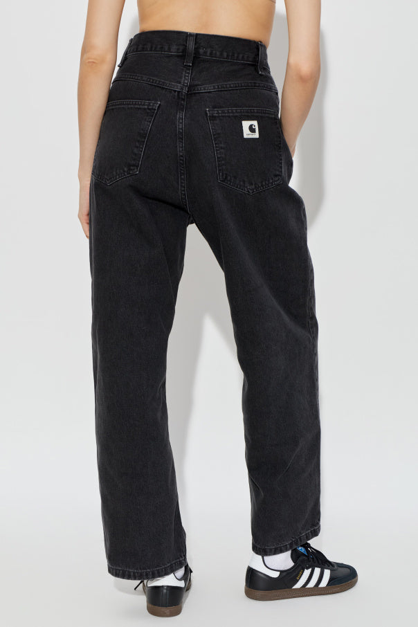 Carhartt WIP BLACK "Smith" jeans 4