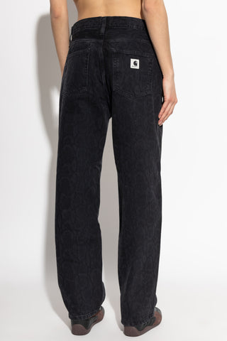 Carhartt WIP BLACK Jeans "Snake Arin" 4