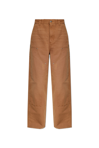 Carhartt WIP BROWN ‘Brandon Double Knee’ jeans 1