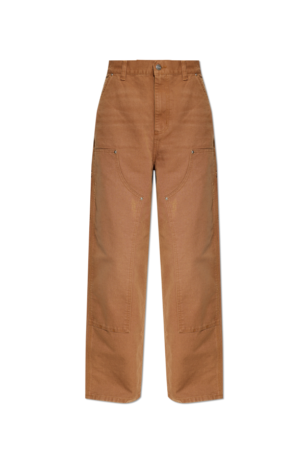 Carhartt WIP BROWN ‘Brandon Double Knee’ jeans 1