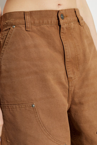 Carhartt WIP BROWN ‘Brandon Double Knee’ jeans 5