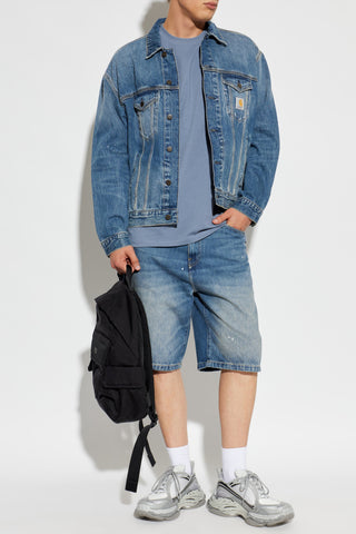 Carhartt WIP BLUE T-shirt 'Madison' 2