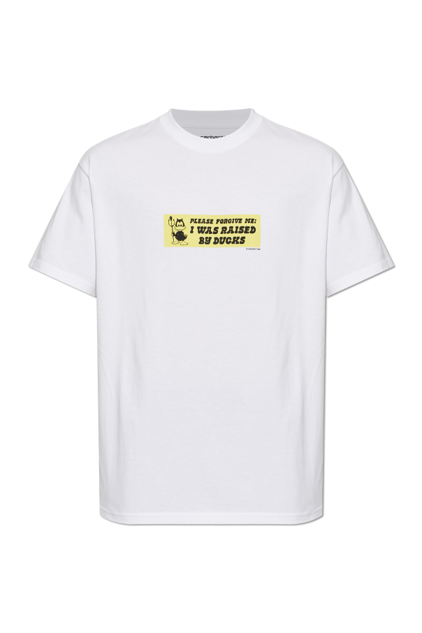 Carhartt WIP WHITE T-shirt "Bumper Stickers" 1