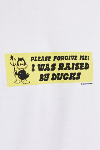 Carhartt WIP WHITE T-shirt "Bumper Stickers" 5