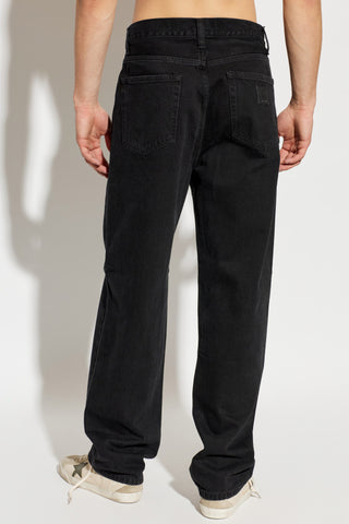 Carhartt WIP BLACK Aaron trousers 4