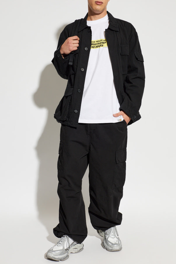 Carhartt WIP BLACK ‘Mandler’ trousers 2