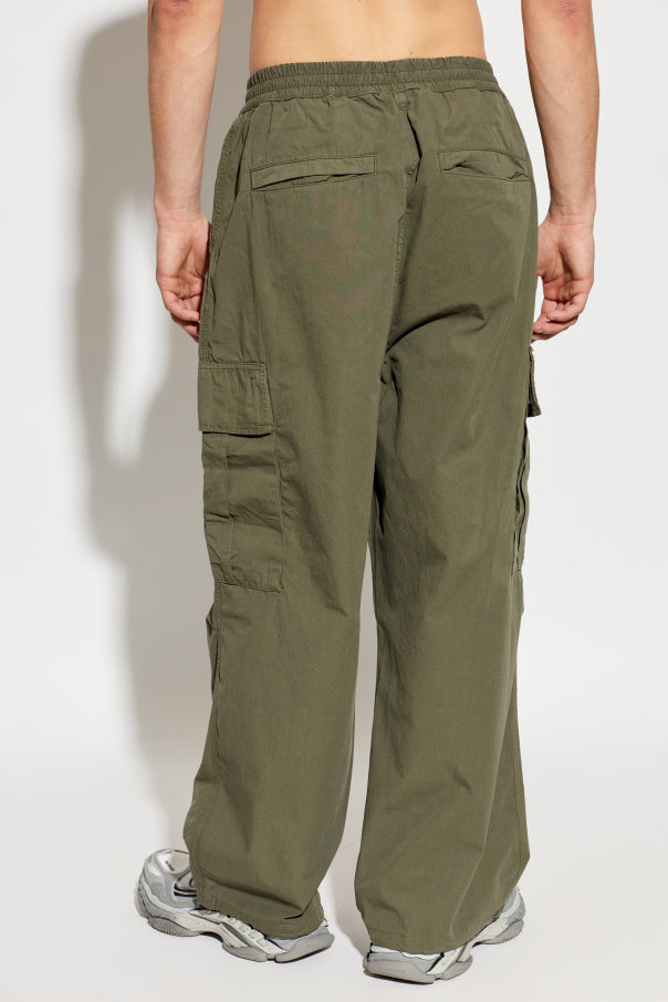 Carhartt WIP GREEN 'Madler' trousers 4