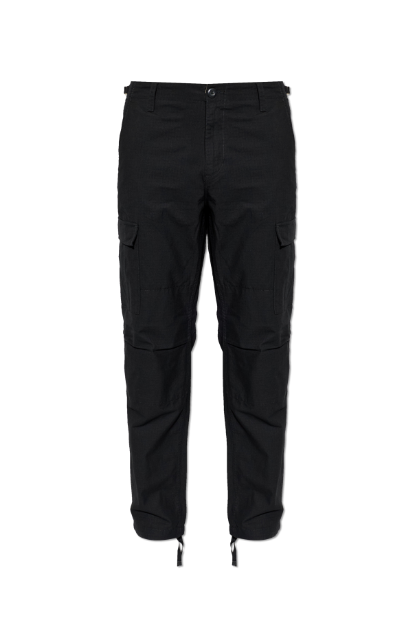 Carhartt WIP BLACK "Aviation" pants 1